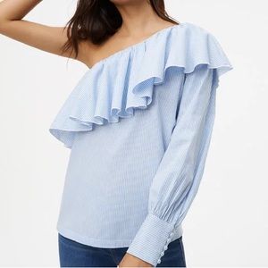 *LOFT* One Shoulder Blouse